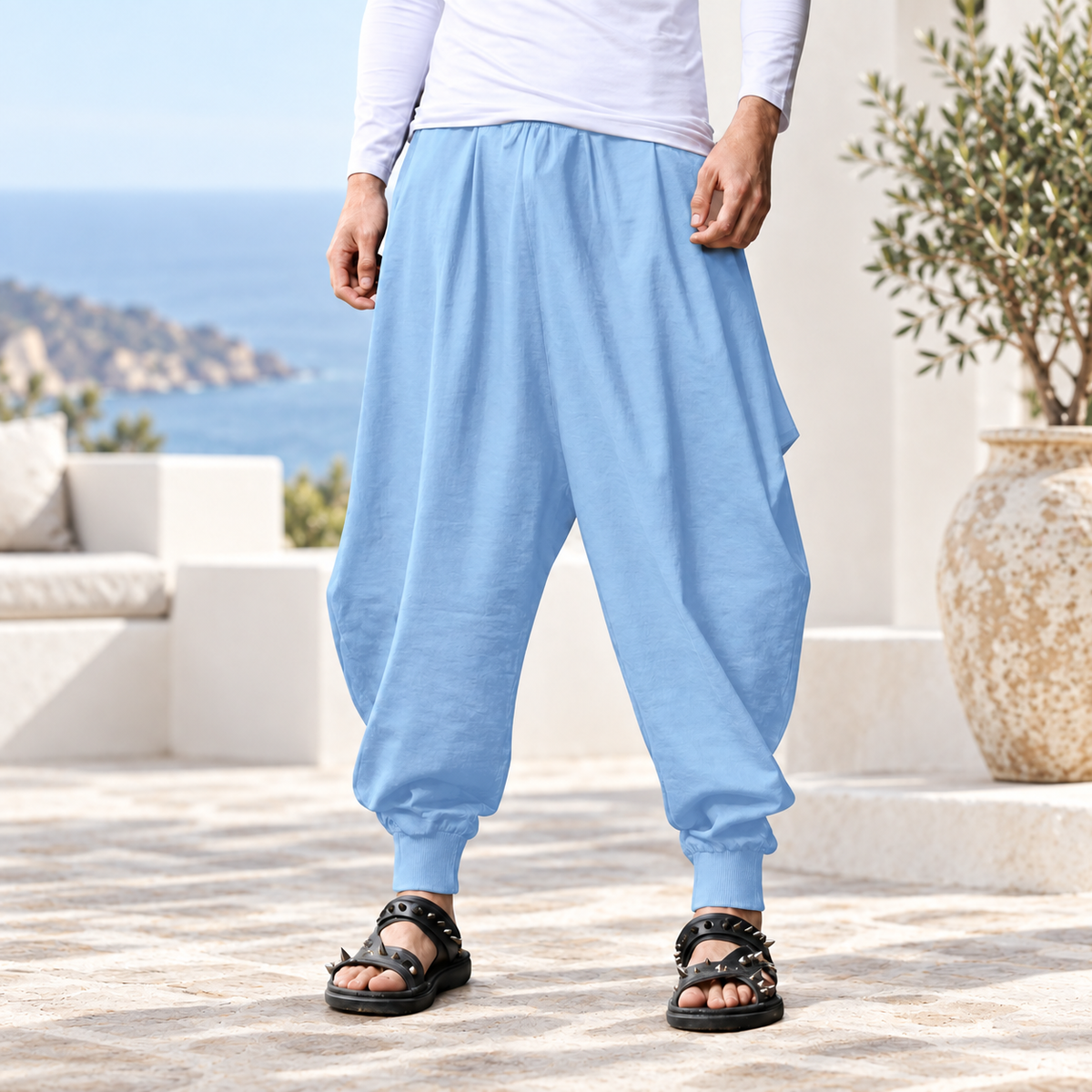 Men's Relaxed Harem Pants