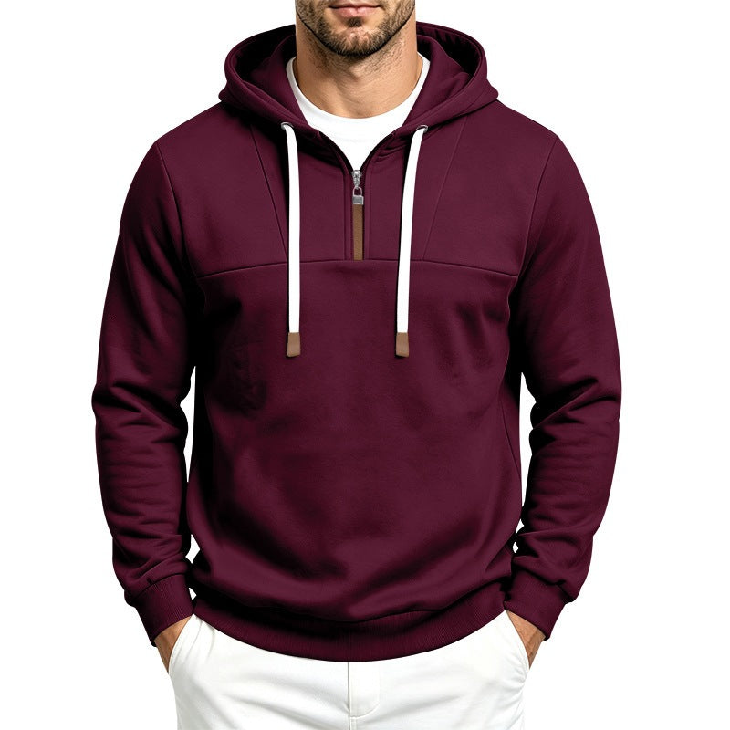 Men's hoodie relaxed fit – side view